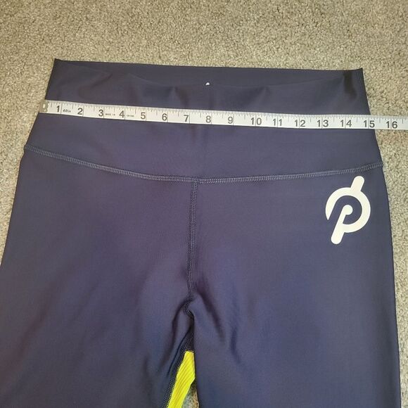 Peloton Women’s Blue Athletic Contrast Rib Leggings Size XXL - Picture 5 of 5